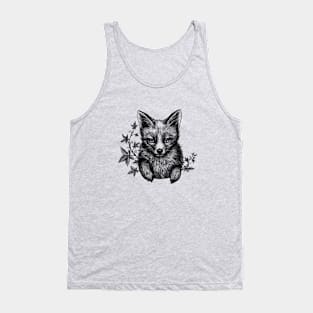 Fox drawing Tank Top